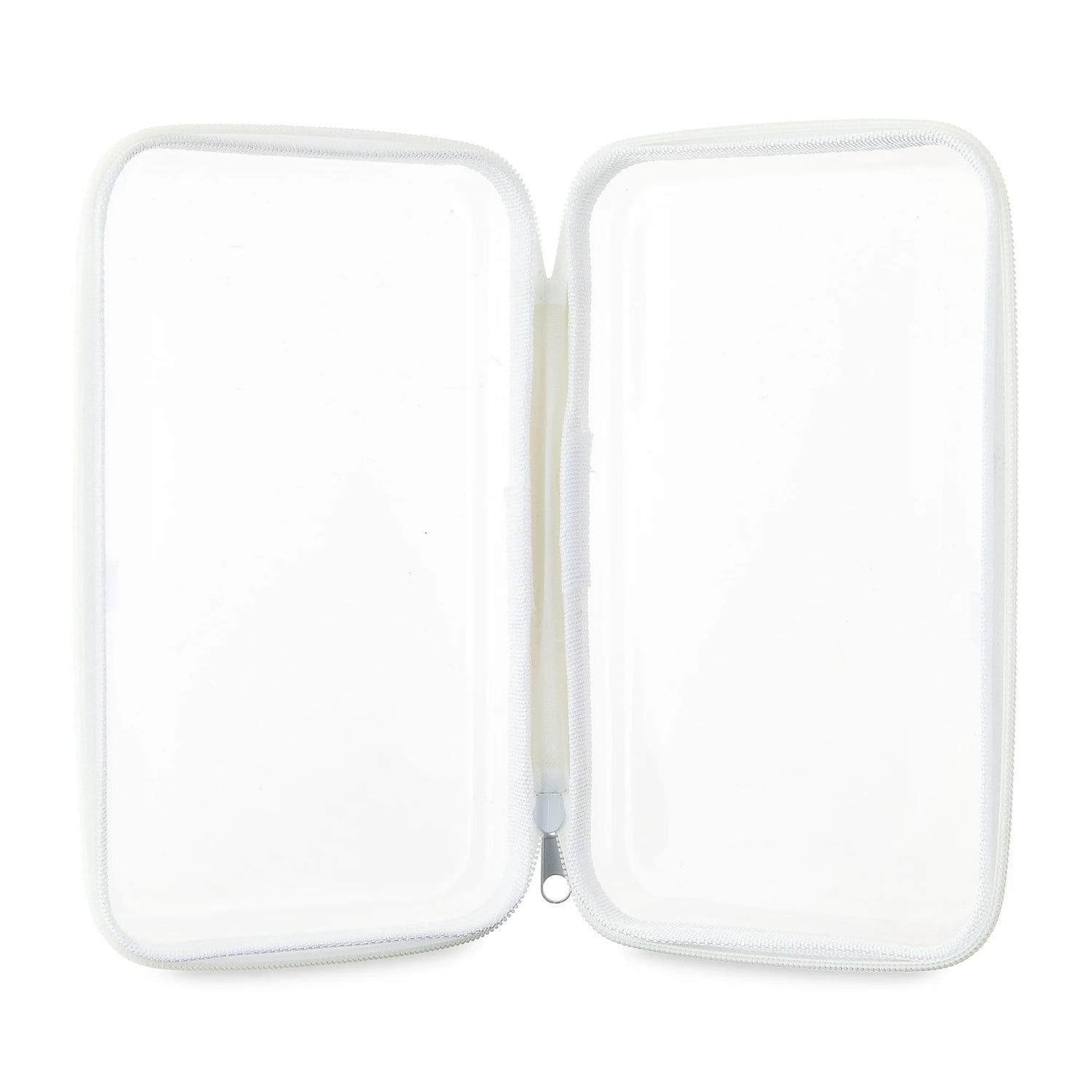 Pen+Gear Zipper Pencil Case, Pencil Boxes for School, White