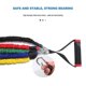 thumbnail image 5 of Latex Resistance Bands Set With Sleeves 11 Piece Gym Fitness Kit Resistance Trainers, 5 of 5