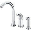 Chrome Single Handle Hi-Rise Kitchen Faucet