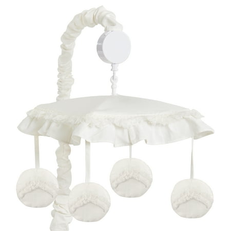 UPC: 0846480086888 | Sweet Jojo Designs Boho Dot Boy or Girl Baby Nursery Musical Crib Mobile – Ivory Beige Cream Off White Bohemian Shabby Chic Modern Luxury Farmhouse Geometric Tufted Minimalist Gender Neutral