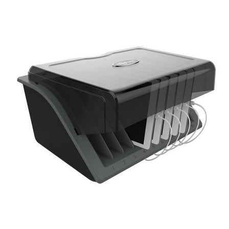 Tripp Lite  Charging Station - Black/Gray - 10-Port USB