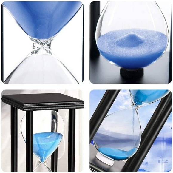 Hourglass Timer 30Minutes Wood Sand Hourglass Clock For Creative Gifts Room Decor Office Kitchen Decor Birthday