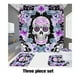 thumbnail image 5 of Naiovety Decore cualquier espacio con un tapiz impermeable con una exclusiva cortina de ducha de poliéster antideslizante Juegos de accesorios de baño K21 tres piezas, 5 of 6