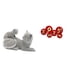 thumbnail image 1 of Figura de escritorio,Estatua de gato,linda estantería,escritorio,decoración del hogar,Figura decorativa creativa para la oficina y el hogar.,Abanicos plegables festivos,Decoraciones de, 1 of 8