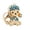 B, variant on Poodle Dog Keychain - Gold Tone Rhinestone Encrusted Cute Poodle Charm Key Ring, Mini Size, Shiny Design for Bag Decor, Dog Lover Gift & Daily Accessory