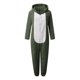 thumbnail image 4 of Mono de manga larga con capucha para niñas, pijama informal de invierno cálido, ropa de dormir para mujer, pantalones de terciopelo ártico de doble cara, 4 of 6