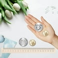 thumbnail image 4 of Little Heart Pocket Hug Token Long Distance Relationship Keepsake Stainless Steel Double Sided Memorial Coin, 4 of 9