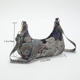 thumbnail image 1 of Bolso de compras de moda para mujer, bolso para axilas de oso Kawaii para regalo (tela azul Blet) Ndcxsfigh Para Estrenar, 1 of 8