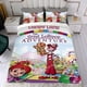 thumbnail image 4 of La Gran Aventura del Chupete Conjunto de sábanas temático, trío de piezas, cómodo y amigable con la piel, diseño único, regalo de decoración para el hogar para familiares, amigos y fans,140cm *210cm, 4 of 6