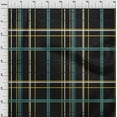thumbnail image 3 of oneOone Cotton Cambric Black Fabric Madras Check Sewing Fabric By The Yard Printed Diy Clothing Sewing Supplies 56 Inch Wide, 3 of 4