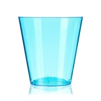 True Plastic Shot Glasses, Disposable Shot Glasses, 2 oz Set of 60, Blue
