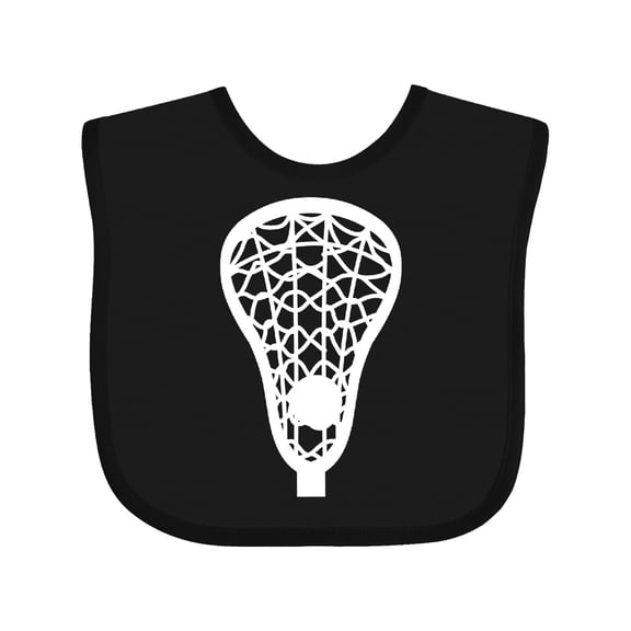 Inktastic Lacrosse Sports Team Coach Player Boys or Girls Baby Bib