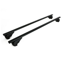 OMAC Roof Racks Cross Bars Carrier Durable for Chevrolet Spark 2013-2015 Black 2 Pcs Anti-Theft for Travel Kayak Canoe Surf Ski Snowboard Camping