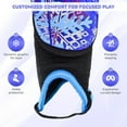 thumbnail image 4 of Vizari Frost 2 Soccer Shin Guards with Ankle Protection for Kids, Youth, and Adults | Lightweight Protective Gear for Boys and Girls Ages 3+ - Blue, L, 4 of 6