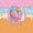 Blue Pink Orange, variant on Castle Fairy Pink Basketball Zipper Twin Comforter Sets with Fitted Sheet and 2 Pillowcases, Ice Cream Drip Zipper Bedding Set, Blue Brown Yellow,4-Piece