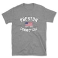 thumbnail image 1 of Preston Connecticut Patriot Men's Cotton T-Shirt, 1 of 1