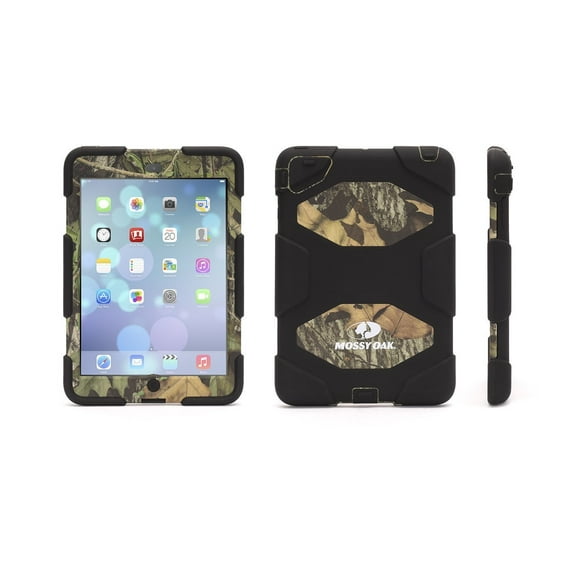 Griffin Obsession/Black Survivor All-Terrain in Mossy Oak Camo   Stand for iPad Mini