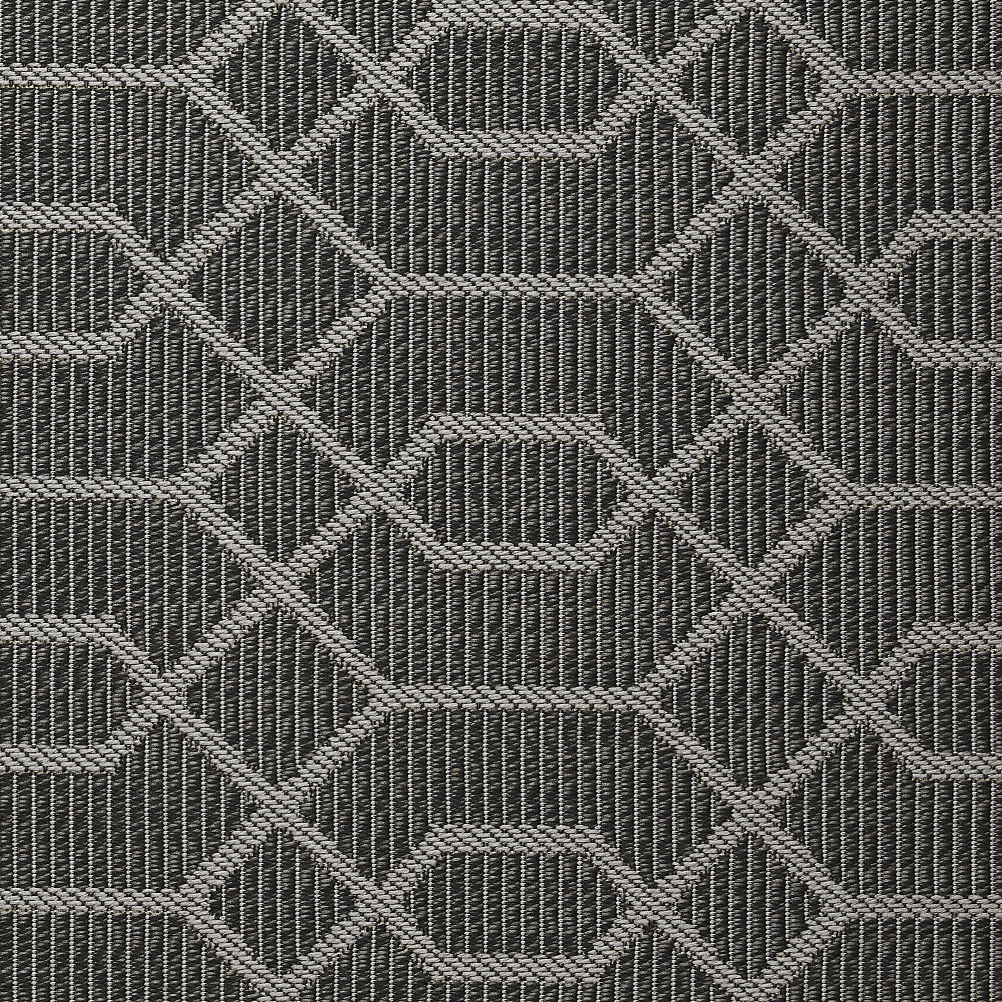 Loomaknoti Breyleigh Chendler 6' x 9' Black Geometric  Indoor/Outdoor Area Rug