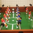 thumbnail image 4 of Miniyam 48" Soccer/Football Table Game for Arcade Game Room- Set Includes Two Balls and Score Keeper, Cup Holder, Brown, 4 of 6