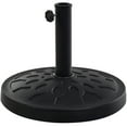 thumbnail image 1 of Outsunny Base de Support Ronde en Résine pour Parasol de Patio 29 Lb Noir, 1 of 10