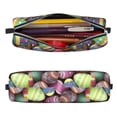 thumbnail image 2 of Cauagu Easter Eggs1 Print Leather Pencil Pen Case - Stationery Bag Portable Stationery Bag Big Capacity Pencil Pouch Cosmetic Organizer Bag for Men & Women, 2 of 7