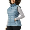 thumbnail image 2 of 32 Degrees Heat Women's Size X-Large, Lightweight Packable Vest, Citadel Blue, 2 of 5
