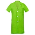 thumbnail image 1 of Men's Short Sleeves Lab Coat Laboratory Doctor Workwear, 1 of 3