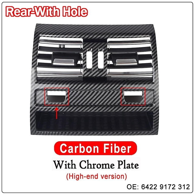 LHD Center Console Air Vent Cover for BMW F10 520D Vent Fresh Air Outlet Air Vents Grill for BMW 530d F10 F18 525d 535d 5 Series~8510