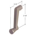 thumbnail image 2 of CRL EP24076 Clay Window Operator Handle with 11/32" Spline Size, 2 of 3