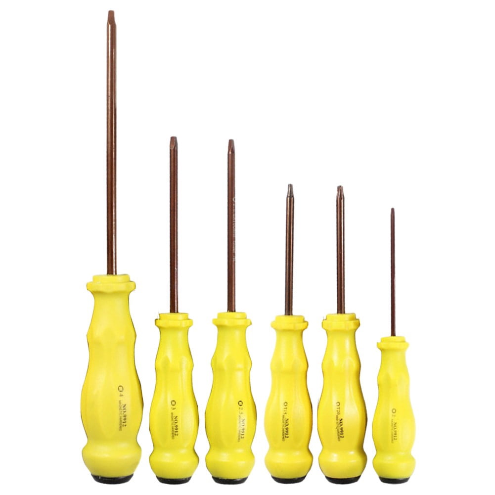 6Pcs Squrae Torx Screwdriver Set for Mobile Phone Compurter Repair Hand Tool