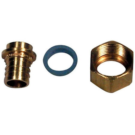 Low Lead Swivel - Zurn QQSFC44GX PEX XL Low Lead Brass Barb x Female Swivel Adapter