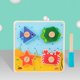 thumbnail image 2 of Juego de rompecabezas Montessori para niños pequeños, unisex, para niños y niñas, regalo de cumpleaños Animales marinos, 2 of 8