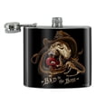 thumbnail image 2 of Bad To The Bone Skull Snake Biker Motorcycle Western Stainless Steel 5oz Hip Drink Kidney Flask, 2 of 4