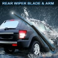 thumbnail image 6 of Rear Wiper Blade Arm Set 16"es for Audi A4 Allroad B8 Series 09-19, 6 of 6