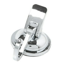 WHAMVOX  Suction Cup Hanging Hook Vacuum Large Adhesive Bathroom Silver