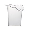 thumbnail image 2 of Plastic Decorative Vase | Imitation Glazed Clear Plastic Flower Pot | Living Room Home Decor Flower Arrangement | Durable Lightweight Design | For Fresh or Dried Flowers | 9 Inch Approx | 1 Pack, 2 of 6