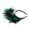 thumbnail image 3 of Uooqdmx Fascinators Hats for Women, Fascinators Hats for Women Tea Party, Feather Headpiece, Fancy Hats for Women Tea Party, Green One Size, 3 of 7