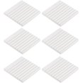 thumbnail image 1 of shiyou-3 x 3 Inch Lined Sticky Notes, 6 Pads/Pack Self-Stick Note Pads 480 Sheets Adhesive Memo Post for Home Office Business, White, 1 of 4