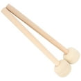 thumbnail image 4 of Tambor de Batería de Cabeza Suave, Instrumento de Precisión de Mango de Madera de Lana de Alta, para Profesional, 4 of 7