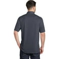 thumbnail image 2 of Port Authority ®  Digi Heather Performance Polo. K574 S Dark Grey, 2 of 6