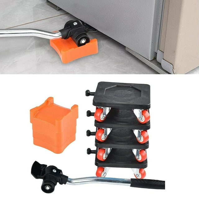Plataformas rodantes para muebles, elevadores de muebles, rodillos para electrodomésticos, dispositivo de movimiento resistente para refrigeradores vo