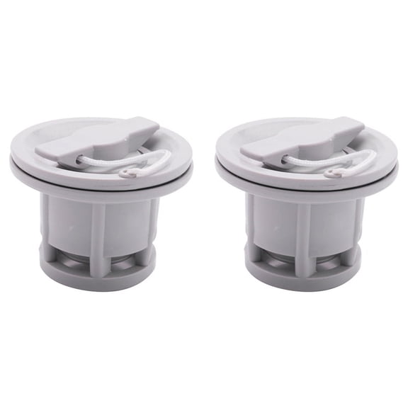 2X 6 Holes Inflatable Boat Raft Boating Drifting Canoe Air Valve Adapter Cap