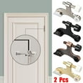 thumbnail image 2 of 2X Heavy Duty Adjustable Hinge Pin Door Stopper with Rubber Bumper Tips Hardware, 2 of 4
