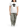 thumbnail image 4 of CafePress - Cute Dachshund Women's Light Pajamas - Women's Short Sleeve Print T-Shirt and Pants Light Cotton Pajama Set, 4 of 7