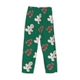 thumbnail image 5 of Balery Men'S Gingerbread Snowman Cookies Pants,Sleepwear Pants,Pajama Pants,Pj Bottoms Drawstring And Pockets-Small, 5 of 9