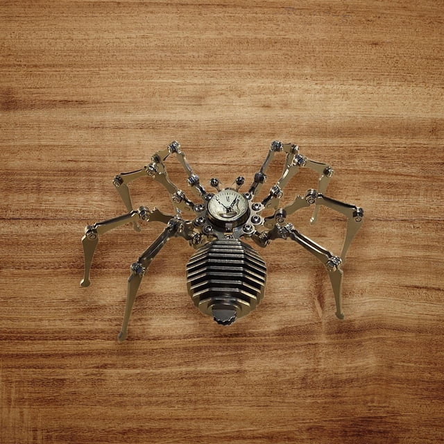 Kit de modelo de araña 3D, decoración hecha a mano, rompecabezas mecánico de metal, juego de modelos de ensamblaje para bar, regalos para niños,