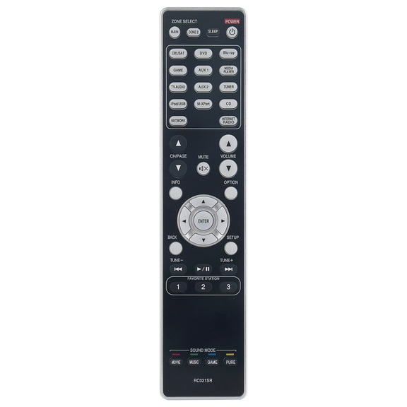 New Replaced Remote RC021SR compatible with MARANTZ AV Surround Receiver SR5008 SR6008 NR1604 NR1604P