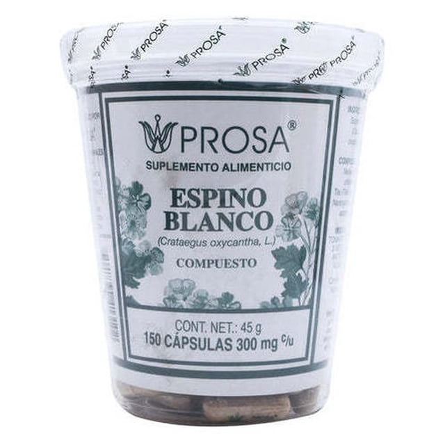 Espino Blanco 150 Capsulas Prosa