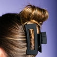 thumbnail image 3 of Gimme Rectangle Claw Clips, Black & Tortoise, 2 Ct, 3 of 7