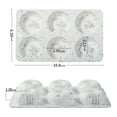 thumbnail image 3 of LYCAQL Silicone Cake Pan for Baking, Round Cake Molds Silicone Baking Pan Non-Stick Quick Release Suitable for Cheesecake Chocolate Cake Brownie Cake puddings, 3 of 8